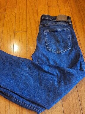 American Eagle Outfitters Dark Blue Straight Leg Jeans